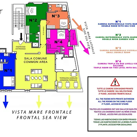 Maison d'hôtes Lo Scoglio Monterosso al Mare