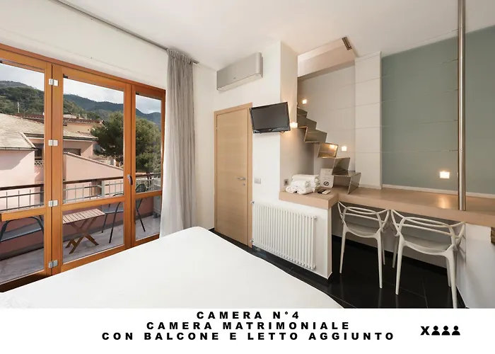 בית הארחה Lo Scoglio מונטרוסו אל מארה